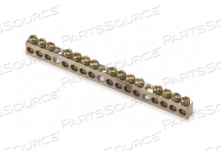 GROUND BAR KIT 225A 16 TERMINALS by Square D GROUND BAR KIT 225A 16 TERMINALS by Square D