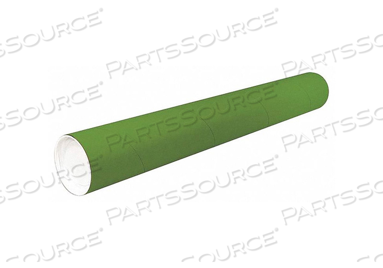 MAILING TUBE 36INLX2IN.DIA GREEN PK50 by Crownhill MAILING TUBE 36INLX2IN.DIA GREEN PK50 by Crownhill
