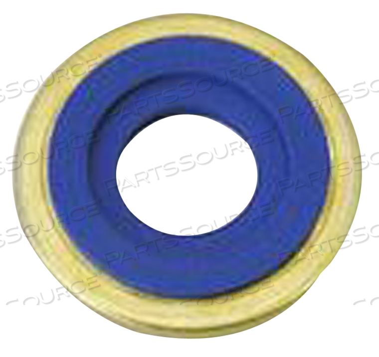 SEAL, BRASS, VITON, OXYGEN GAS TYPE, 50PSI PRESSURE RANGE, FOR OXYGEN REGULATOR AND CONSERVER by Precision Medical, Inc. SEAL, BRASS, VITON, OXYGEN GAS TYPE, 50PSI PRESSURE RANGE, FOR OXYGEN REGULATOR AND CONSERVER by Precision Medical, Inc.