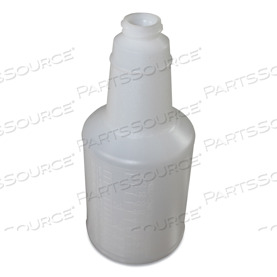 PLASTIC BOTTLES WITH GRADUATIONS, 24 OZ, CLEAR by Impact Products PLASTIC BOTTLES WITH GRADUATIONS, 24 OZ, CLEAR by Impact Products