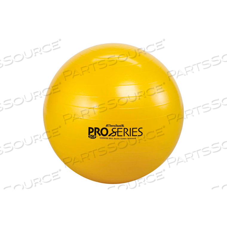 THERABAND SCP PRO SERIES BALL, 45 CM (17.7"), YELLOW by Fabrication Enterprises