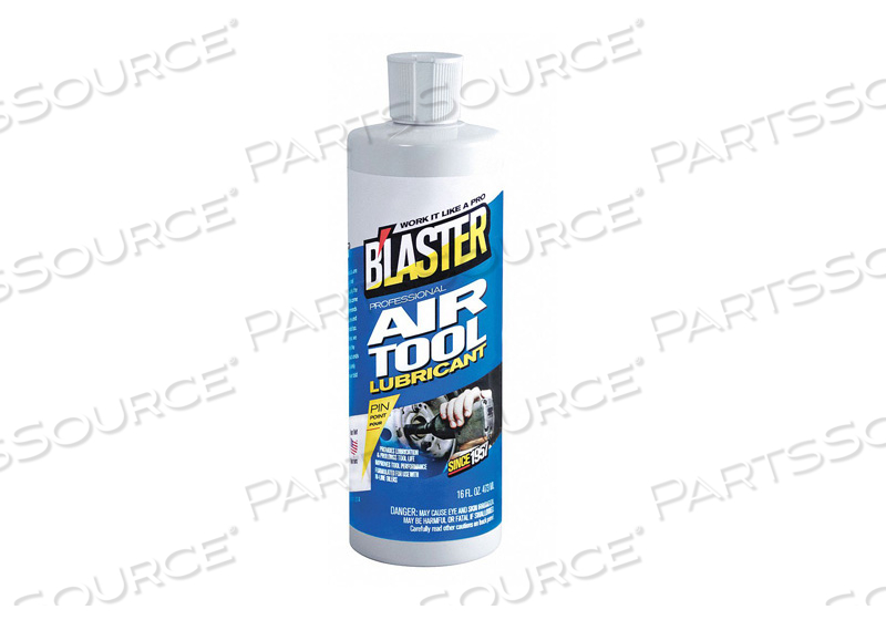 AIR TOOL LUBRICANT PETROLEUM BASE 16 OZ. by Blaster AIR TOOL LUBRICANT PETROLEUM BASE 16 OZ. by Blaster
