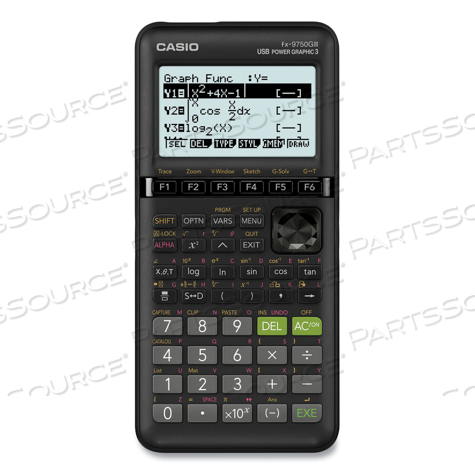 FX-9750GIII 3RD EDITION GRAPHING CALCULATOR, 21-DIGIT LCD, BLACK by Casio