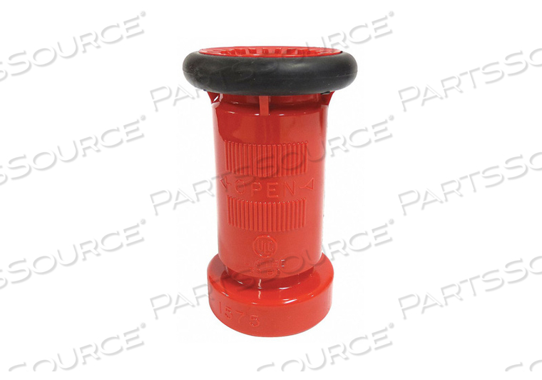 FIRE HOSE NOZZLE 1-1/2 IN. BLACK 