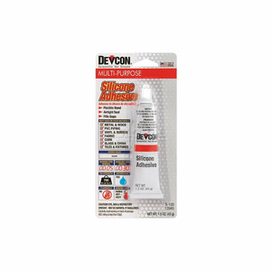 PREMIUM SILICONE ADHESIVE (S-1), 1.76 OZ. TUBE by Devcon