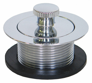 DRAIN STOPPER DIA. 1-7/8 BRASS CHROME by Kissler