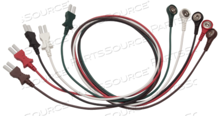 012-0498-01 SPACELABS ECG SINGLE LEADS, GREEN RL/0 