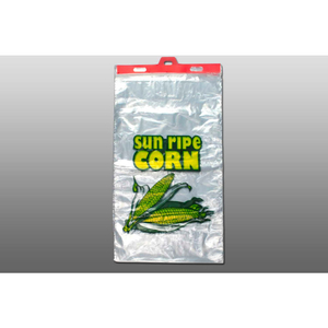 LINEAR LOW DENSITY CORN BAG ON PLASTIC HEADER PKG QTY 500 by Elkay Plastics