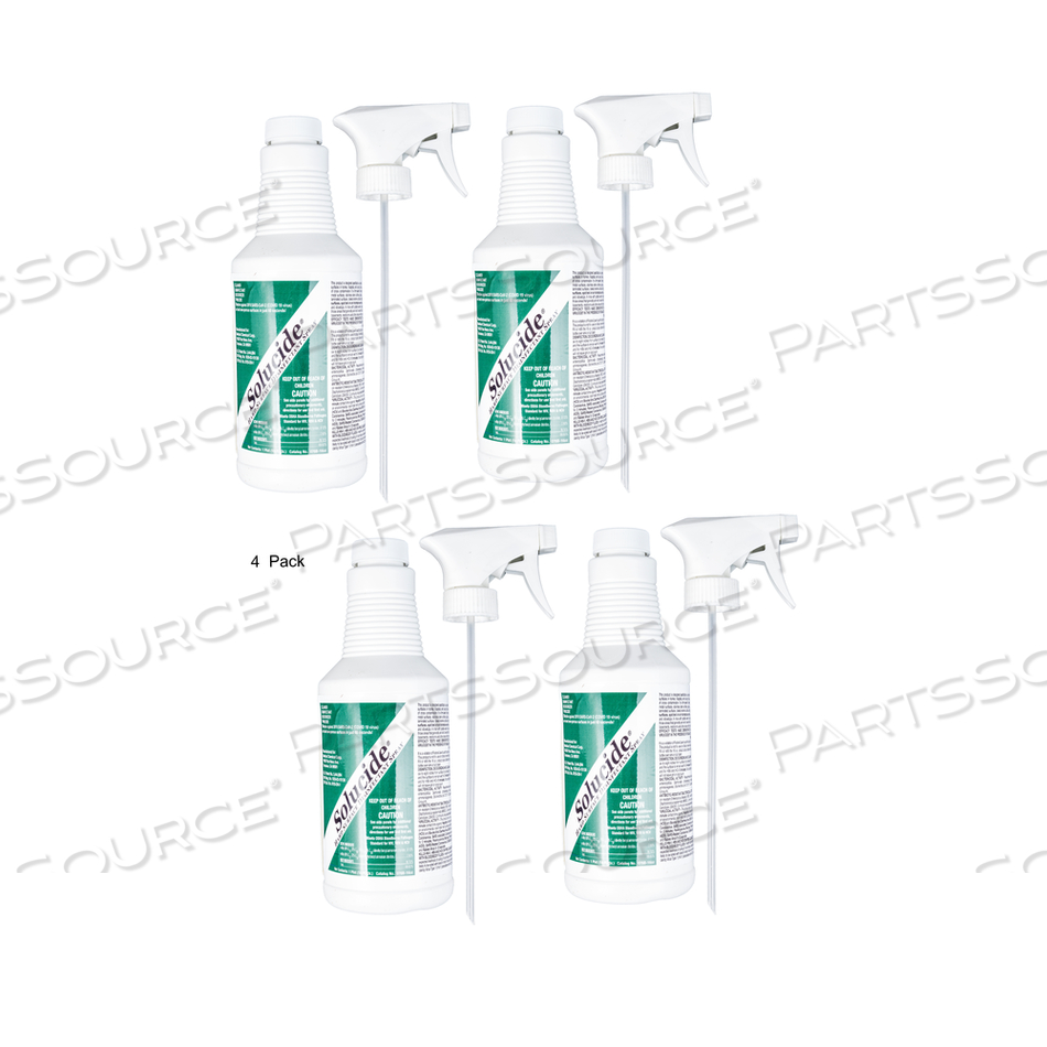 HARD SURFACE DISINFECTANT, 16 OZ PUMP SPRAY BOTTLE, 0.22% BTC2125M, 8% DIETHYLENE GLYCOL MONOBUTYL ETHER, 16% TETRASODIUM EDTA by CS Medical HARD SURFACE DISINFECTANT, 16 OZ PUMP SPRAY BOTTLE, 0.22% BTC2125M, 8% DIETHYLENE GLYCOL MONOBUTYL ETHER, 16% TETRASODIUM EDTA by CS Medical