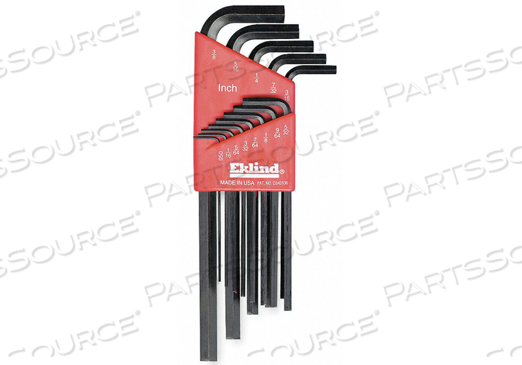 HEX KEY SET 13 PIECES by Eklind Tool Company