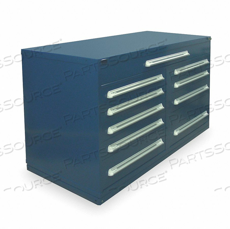 G8287 MOD DRAWER CAB 37 H 10 DRAWER DARK BLUE by Stanley Vidmar G8287 MOD DRAWER CAB 37 H 10 DRAWER DARK BLUE by Stanley Vidmar