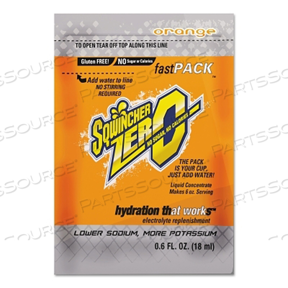 E4767 SPORTS DRINK MIX ORANGE by Sqwincher