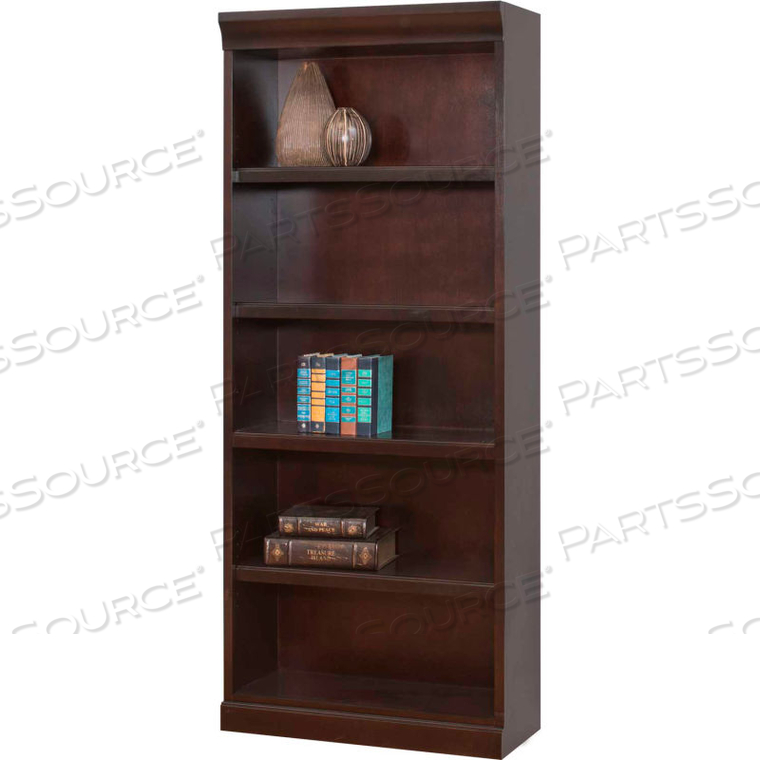 FULTON BOOKCASE - FULLY ASSEMBLED - ESPRESSO 