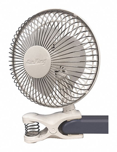 CLIP-ON FAN 2 SPEEDS 6 BLADE DIA by Air king America, LLC