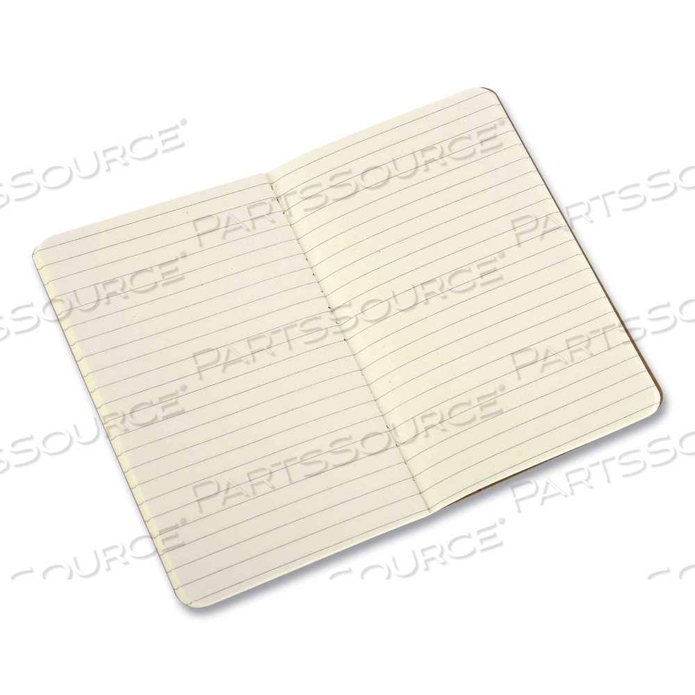 CAHIER JOURNAL, 1-SUBJECT, NARROW RULE, BROWN KRAFT COVER, (32) 5.5 X 3.5 SHEETS by Moleskine