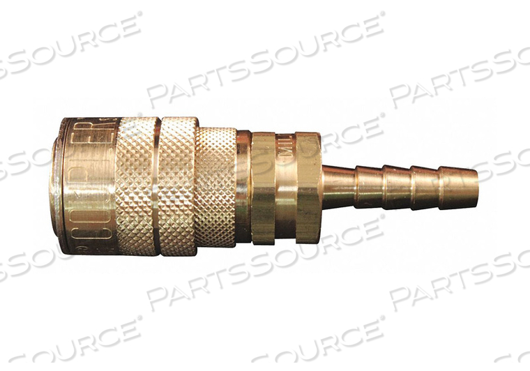 M STYLE COUPLER 1/4 HOSE BARB PK10 by Milton