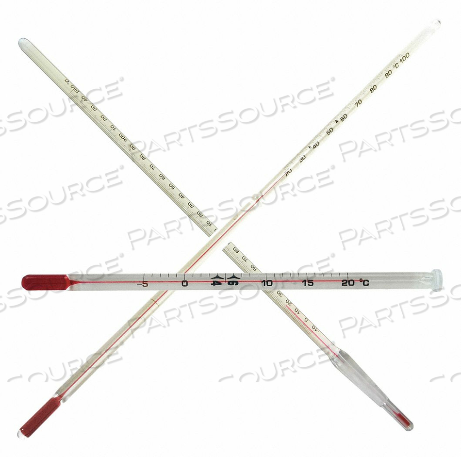 LIQUID IN GLASS THERMOMETER 25 37 56C by THERMCO PRODUCTS, INC.