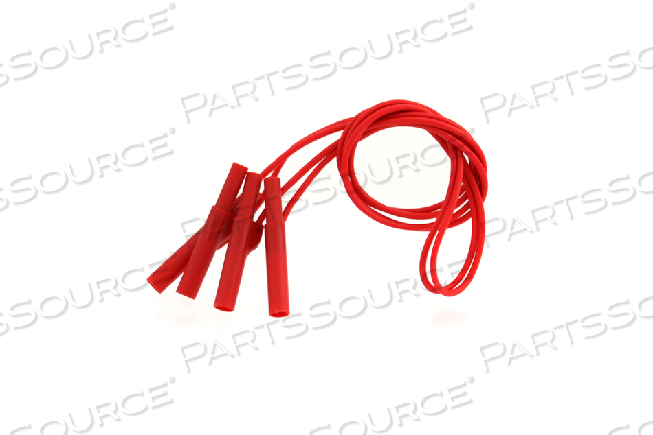 50CM STACKED LEAD WIRE - RED 