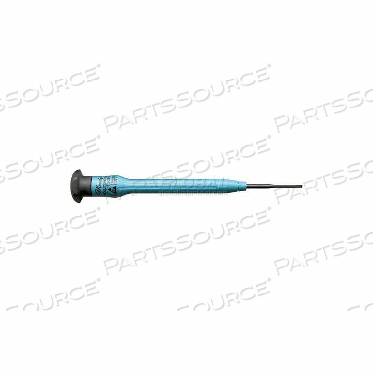 .070" (1.8MM) FIXED ESD-SAFE (SHORT) SLOTTED SCREWDRIVER by Moody Tool
