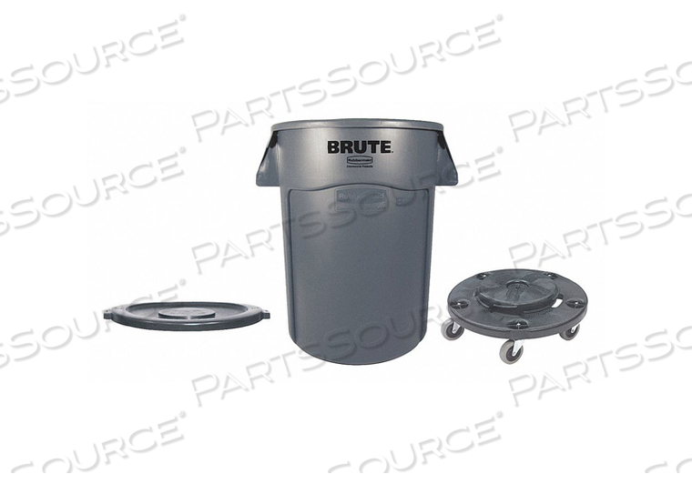 UTILITY CONTAINER 44 GAL. GRAY by Rubbermaid Medical Division UTILITY CONTAINER 44 GAL. GRAY by Rubbermaid Medical Division