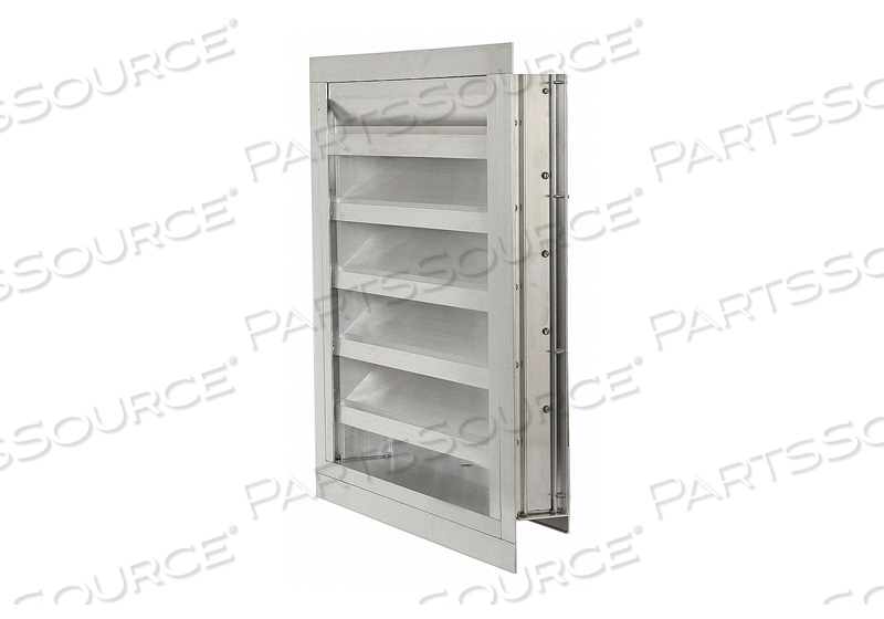 LOUVER DAMPER ADJUSTABLE 24H X 24W by DAYTON ELECTRIC MANUFACTURING CO