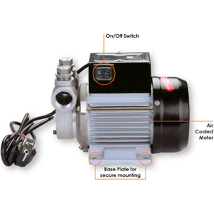 GROZ 44514 CONTINUOUS DUTY ELECTRIC FUEL PUMP, 115V AC MOTOR, 60HZ, 1-INCH NPT by Matrix Management Inc