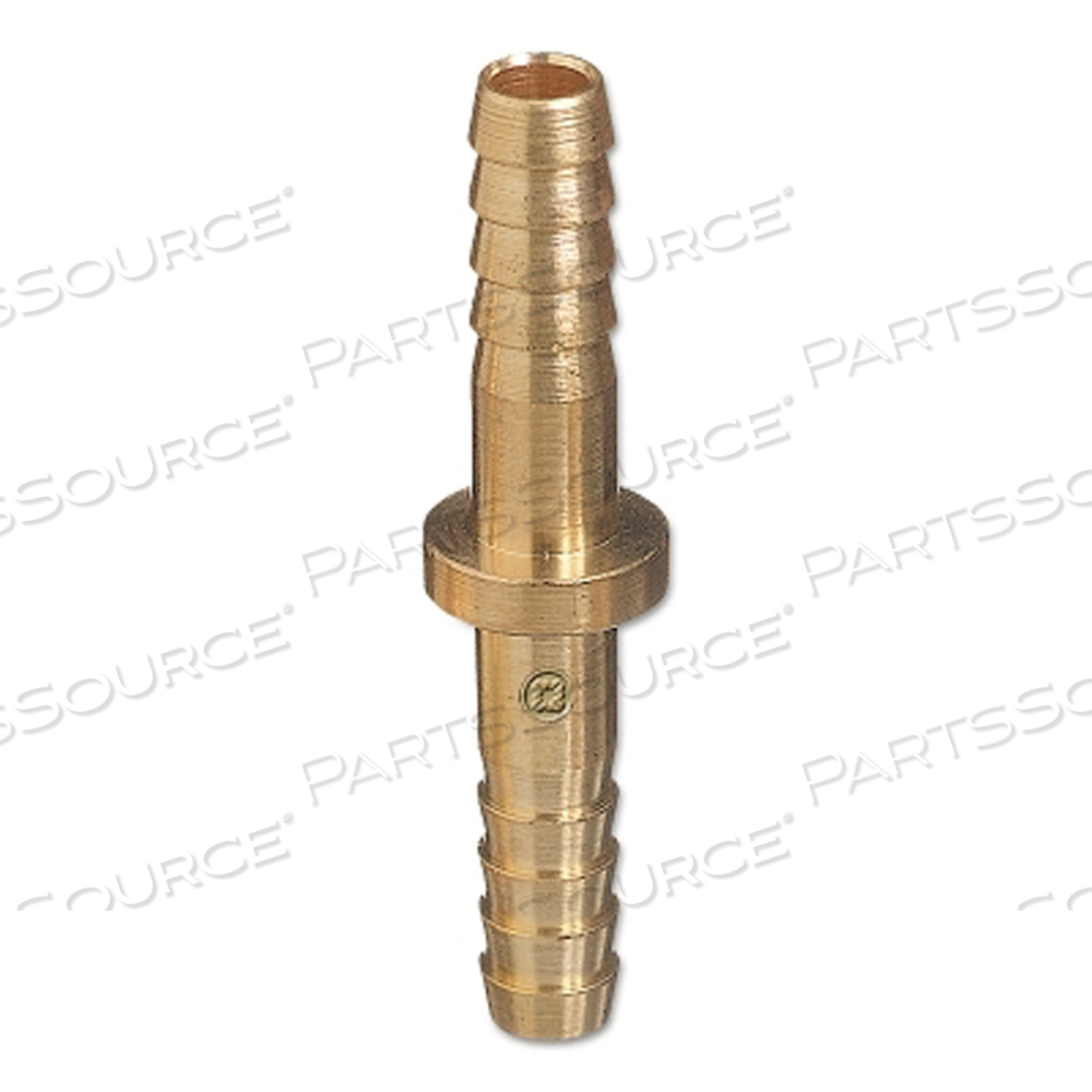 BRASS HOSE SPLICERS, 200 PSIG, BARB ROUND, 1/2 IN by Western Enterprises BRASS HOSE SPLICERS, 200 PSIG, BARB ROUND, 1/2 IN by Western Enterprises