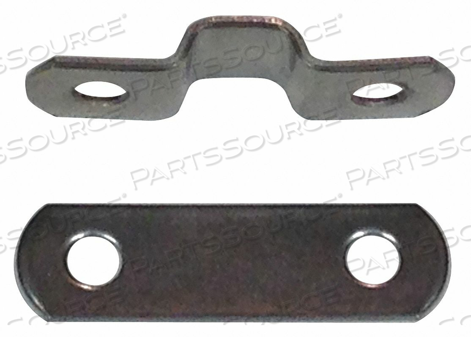 TUBE CLAMP 1/4IN. 2 LINES PK25 by Dixie Line Clamps