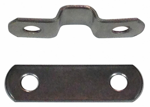 TUBE CLAMP 1/4IN. 2 LINES PK25 by Dixie Line Clamps