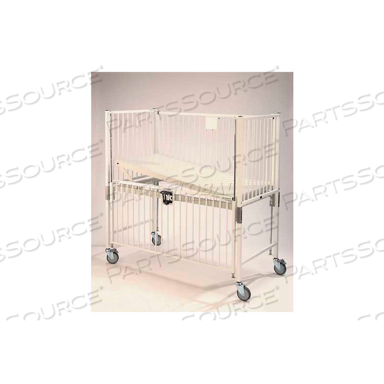 INFANT STANDARD CRIB, 30"W X 44"L X 61"H, TRENDELENBURG DECK, EPOXY by NK Products (Formerly I-Rep Therapy Products)