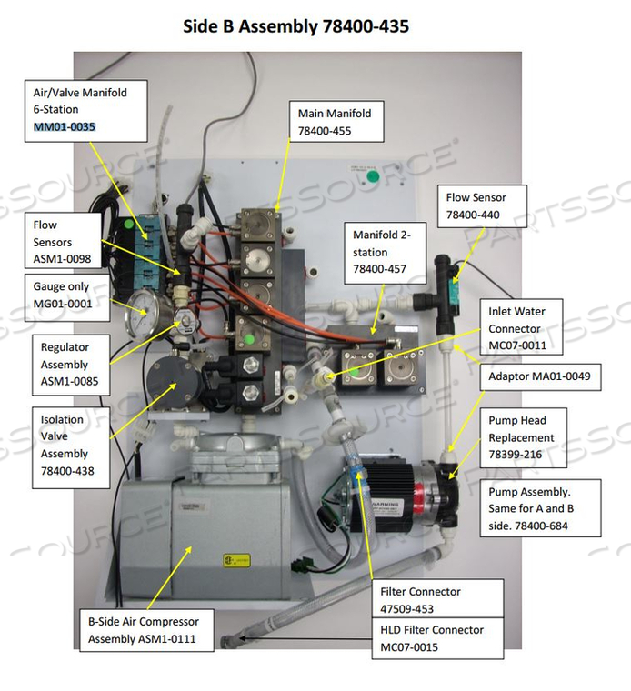 MNFLD, AIR VLV 6 STA 110V MNFLD, AIR VLV 6 STA 110V