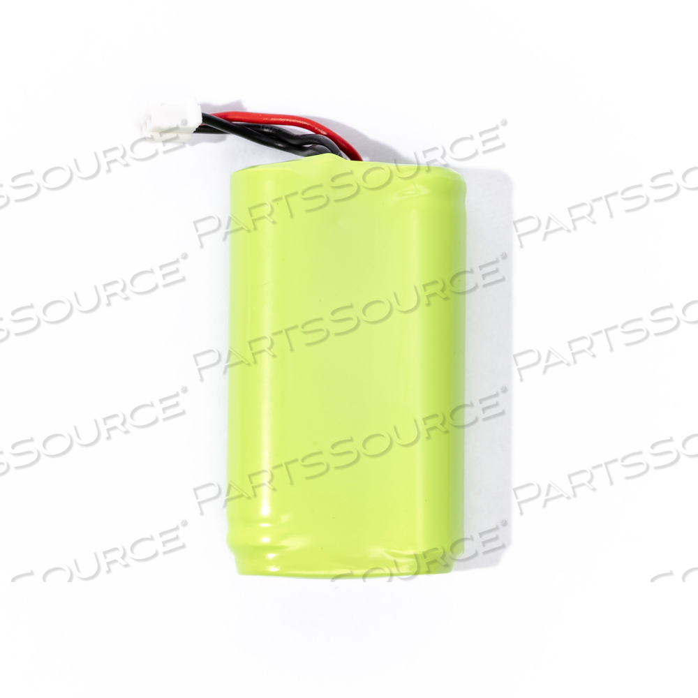 BATTERY, RECHARGEABLE NIMH, 2.4V, 1.6 AH, LEADS 