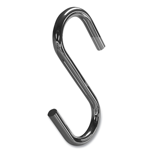S HOOKS, METAL, SILVER, 50/PACK by Deflecto