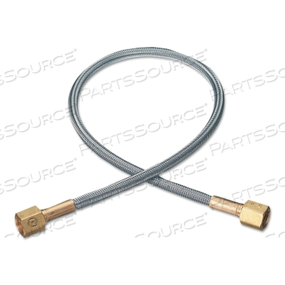 48IN BRASS FEMALE 3000PSI FLEXIBLE PIGTAIL by Western Enterprises 48IN BRASS FEMALE 3000PSI FLEXIBLE PIGTAIL by Western Enterprises