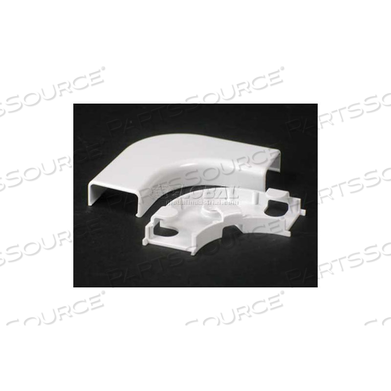 2811FO 90 FLAT ELBOW, FIBERREADY, IVORY, 3"L by Wiremold