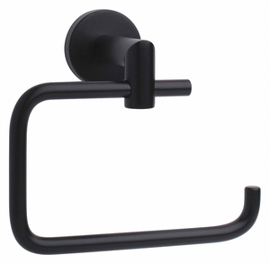 TOILET PAPER HOLDER BLACK 6-3/4 W 1 ROLL by Taymor