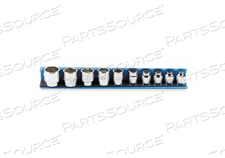 SOCKET SET SAE 3/8 IN DR 10 PC by Proto