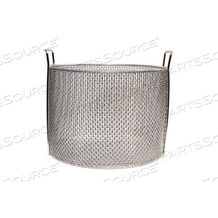 STAINLESS MESH BASKETS 14X10, ROUND, #4 MESH, PRICE EACH FOR QTY 5+ by Marlin Steel Wire Products Inc