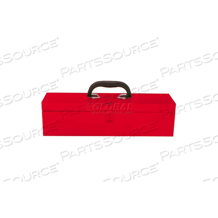 METAL TOOL BOX, 18"L X 4-3/4"W X 4-3/4"H, 24 SHEET GAUGE by Urrea Professional Tools