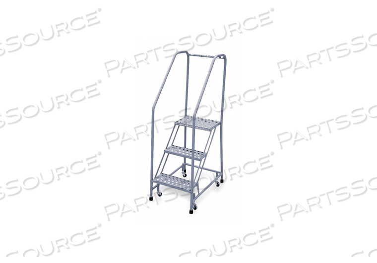 ROLLING LADDER WELDED PLATFM 30IN H by Cotterman