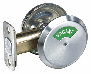 DEADBOLT W/THUMBTURN SATIN CHROME by Yale