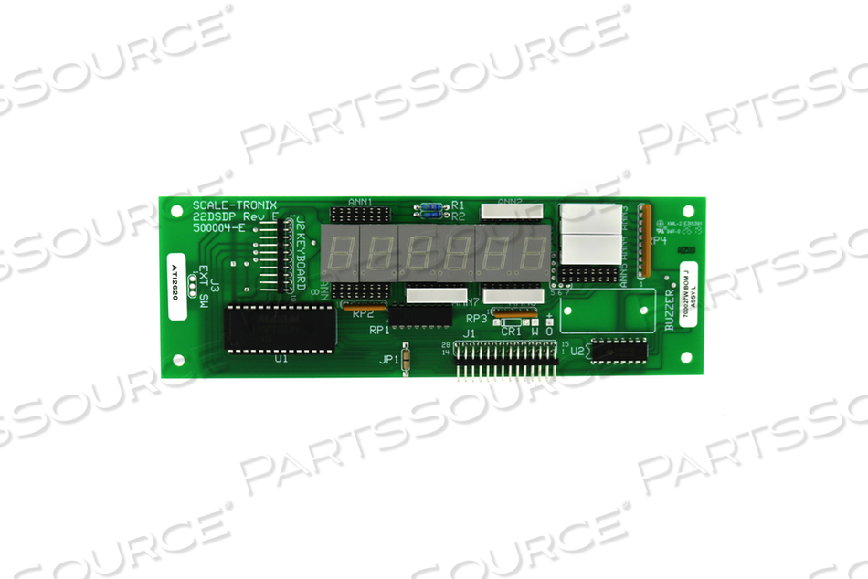 PCB DISPLAY ASSEMBLY FOR FLUSH MOUNTED IN-FLOOR SCALE by Scale-Tronix