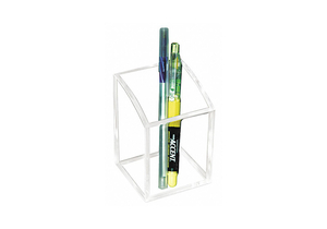 PENCIL CUP CLEAR ACRYLIC by Kantek