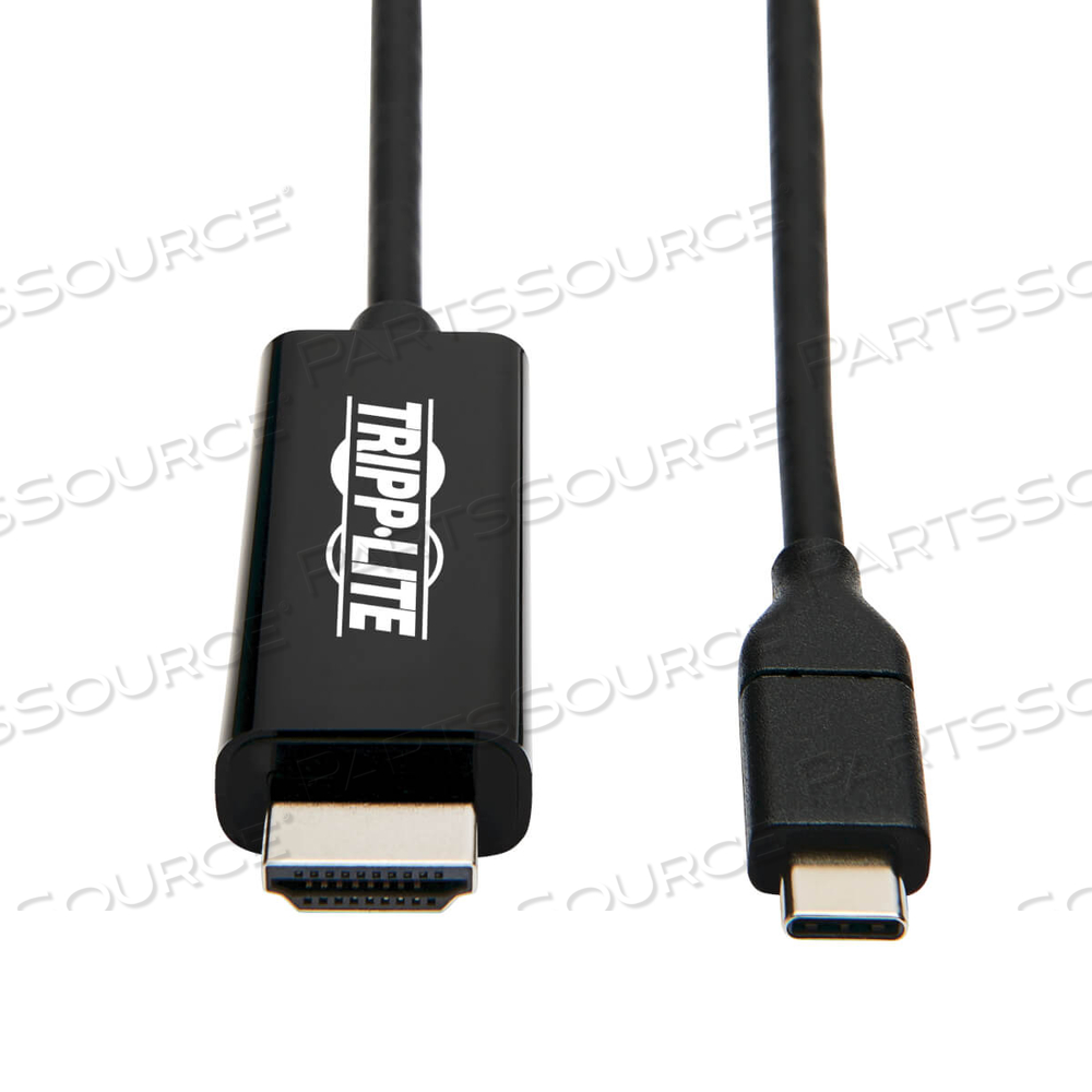 USB C TO HDMI ADAPTER CABLE USB 3.1 GEN 1 4K M/M USB-C BLACK 3FT by Tripp Lite USB C TO HDMI ADAPTER CABLE USB 3.1 GEN 1 4K M/M USB-C BLACK 3FT by Tripp Lite