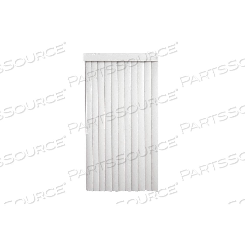 WINDOW BLINDS, WHITE, 66 IN WD, 84 IN HT, 3 1/2 IN DP, ALUMINUM, LEFT/RIGHT by Approved Vendor WINDOW BLINDS, WHITE, 66 IN WD, 84 IN HT, 3 1/2 IN DP, ALUMINUM, LEFT/RIGHT by Approved Vendor