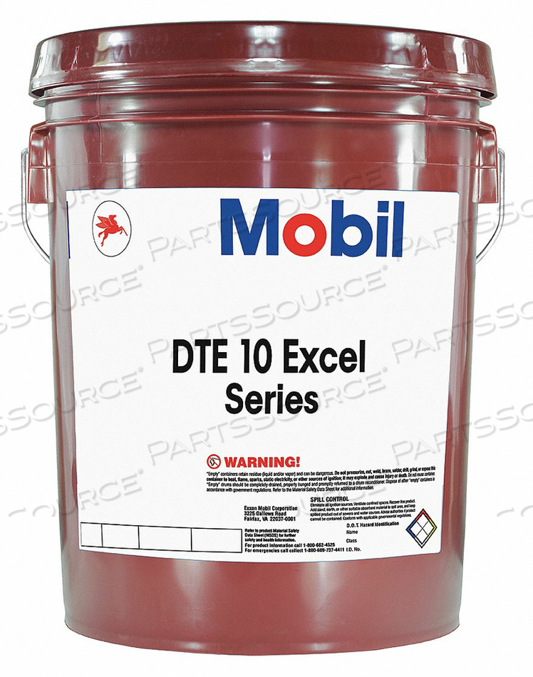 MOBIL DTE 10 EXCEL 15 HYDRAULIC 5 GAL by Mobil MOBIL DTE 10 EXCEL 15 HYDRAULIC 5 GAL by Mobil