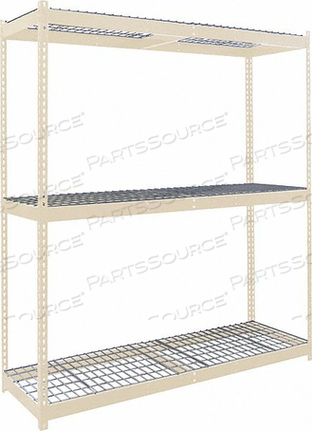 BOLTLESS SHELVING STARTER 84 H TAN by Hallowell