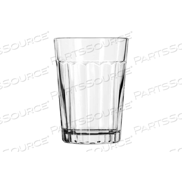 JUICE GLASS, 8.5 OZ., DURATUFF PANELED CLEAR, 36 PACK by Libbey Glass