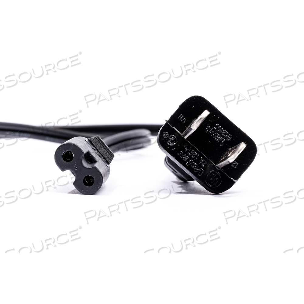 CLASS 2 UL SPT CORDSET NON-POLARIZED by Arjo Inc. CLASS 2 UL SPT CORDSET NON-POLARIZED by Arjo Inc.