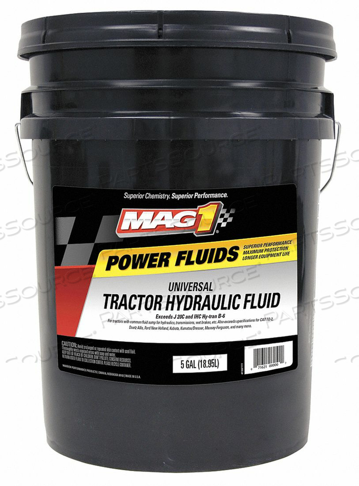 MAG00525 MAG 1 TRACTOR HYDRAULIC FLUID 5 GAL. : PartsSource : PartsSource - Healthcare Products